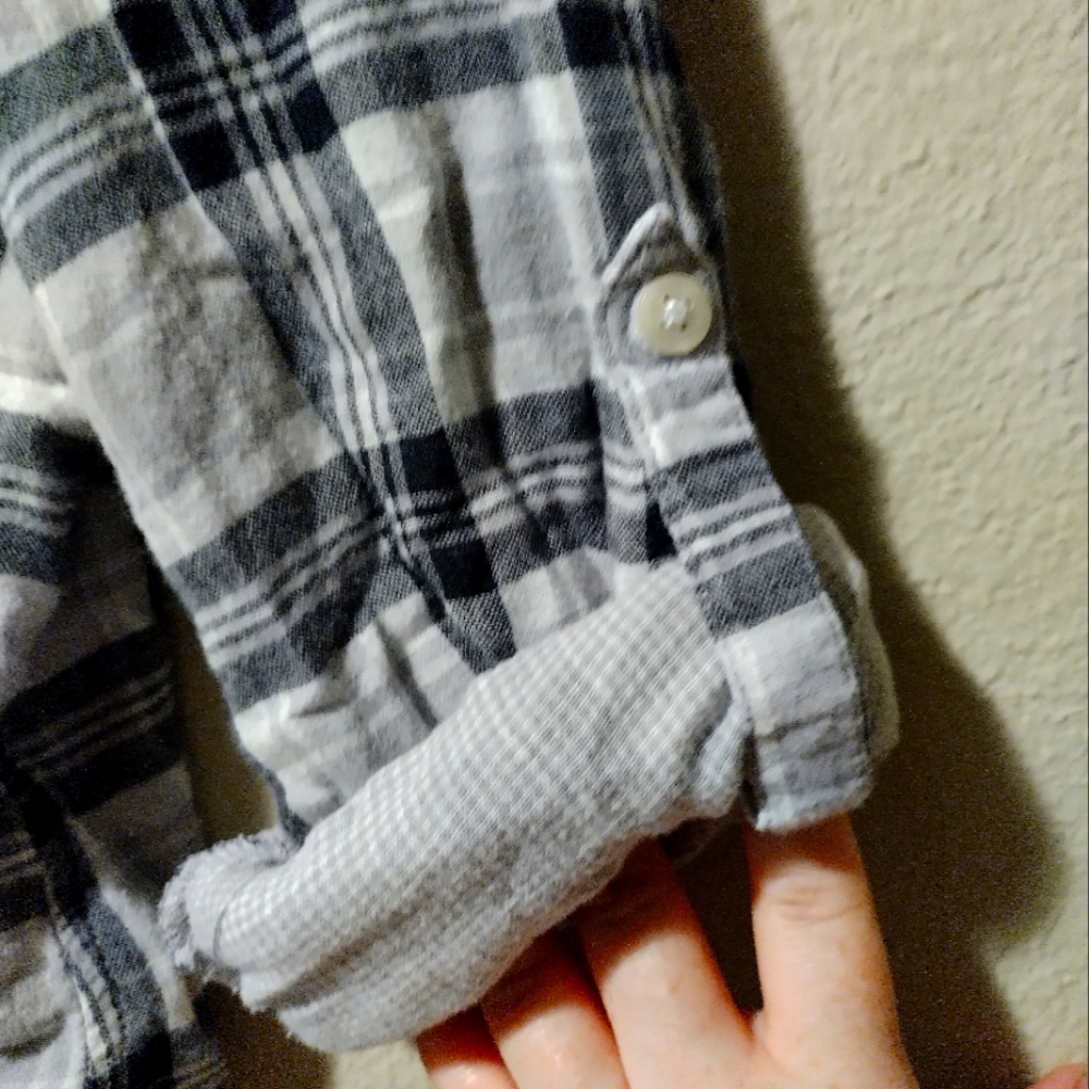 Gray riders plaid women's t-shirt!